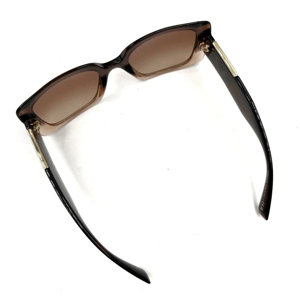 Versace Sunglasses 4405 Brown Gradient Medusa Head Square Women